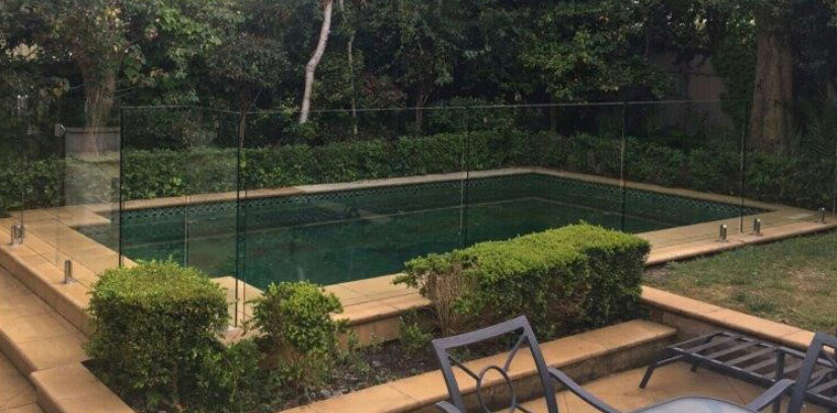 Examples of how SN Fencing can transform your pool areas.